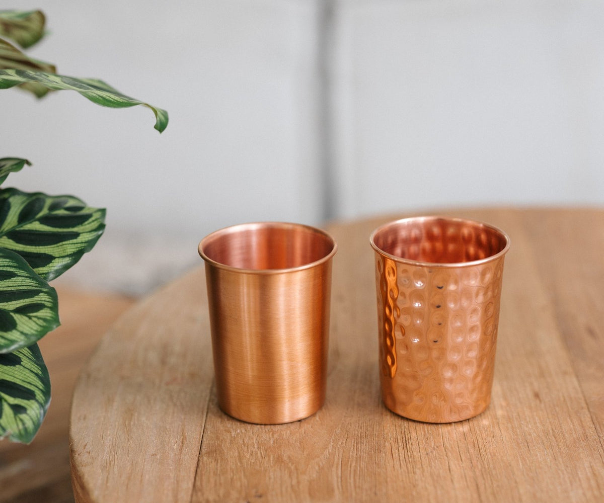Smooth or hammered copper: what is the difference?