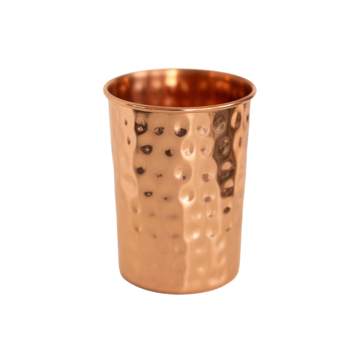 Kopero Copper Cup Hammered, product photo on a white background
