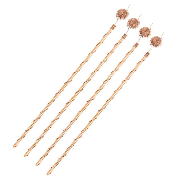 Kopero Electroculture 60 cm, four 60 cm antennas on a white background