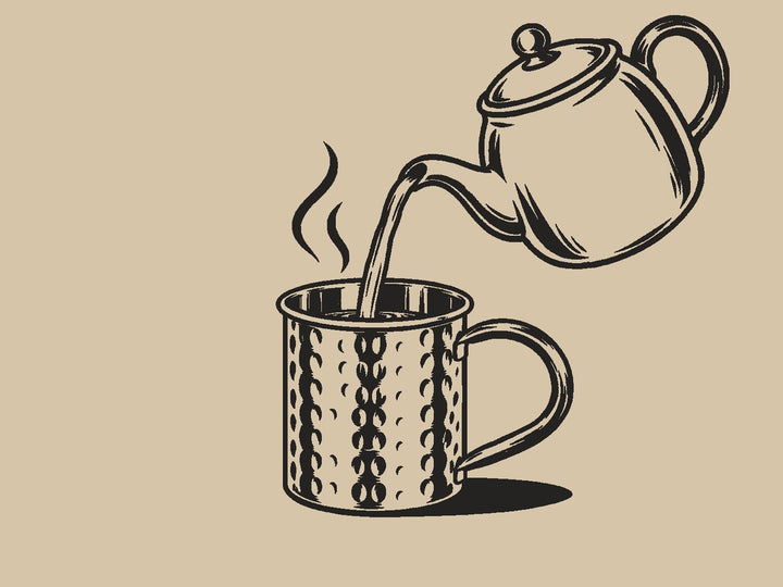 Fill it with water, tea or coffee
