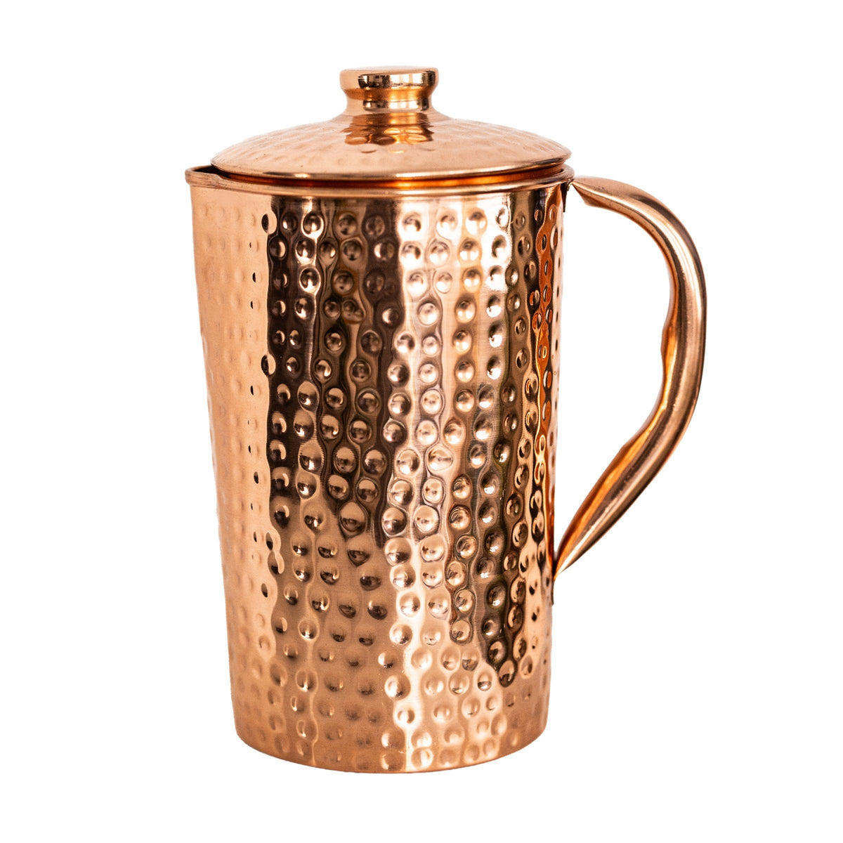Kopero Copper Jug Hammered, product photo on a white background