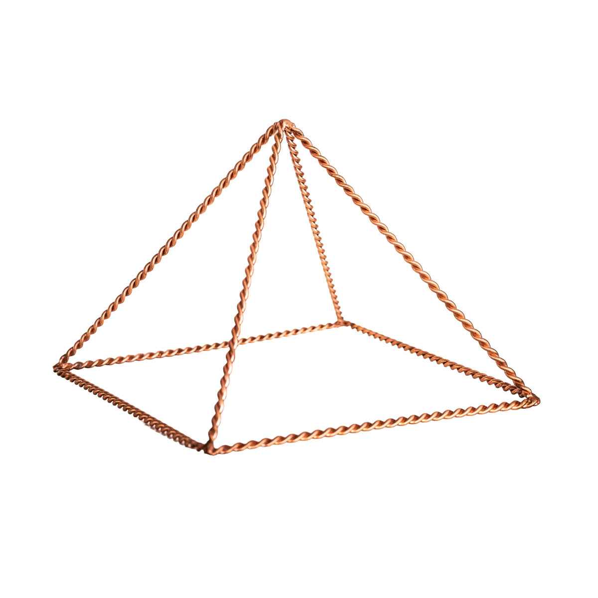 Kopero Copper Pyramid Energizer Twisted Large (23.56 cm), product photo on a white background