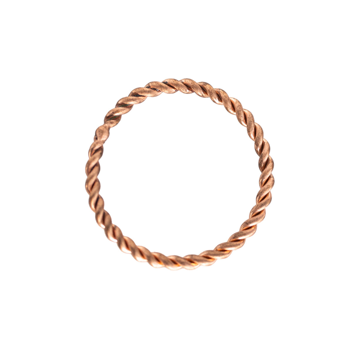 Kopero Copper Tensor Ring, product photo on a white background