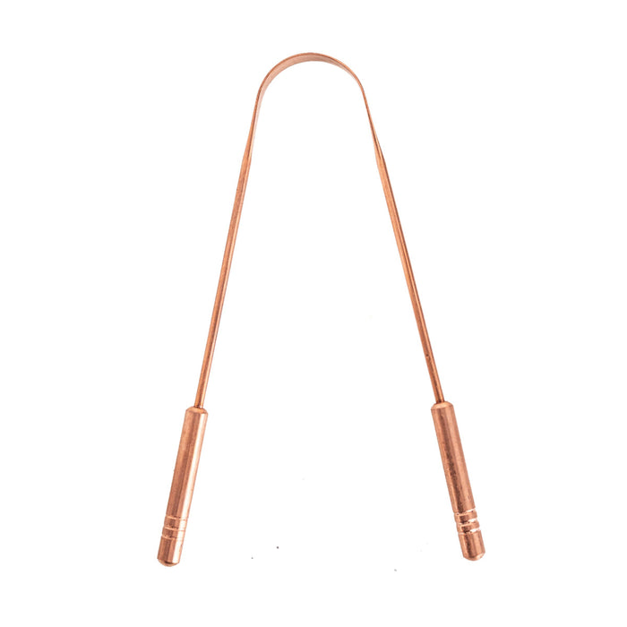Kopero Copper Tongue Scraper, product photo on a white background
